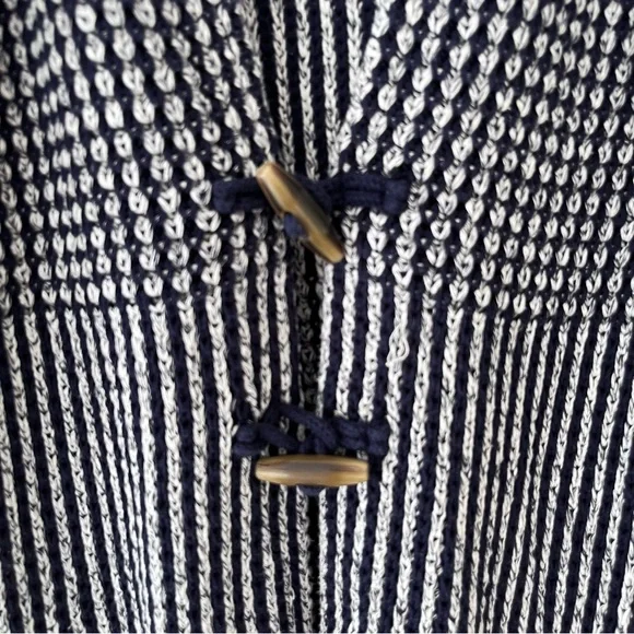 Gap Cardigan Sweater Medium Cardigan Long Navy Cottagecore Coastal Grandma - Picture 4 of 14